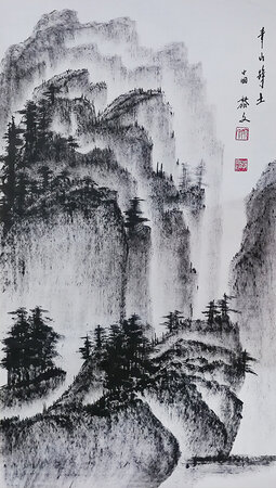 黎文 《青山净土》.jpg