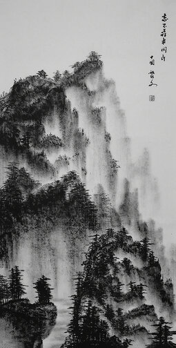 黎文 《忘不了的井冈山》.jpg