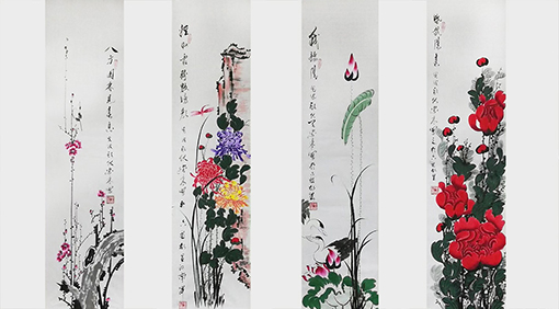 《春夏秋冬》规格：138x34cmx4.jpg