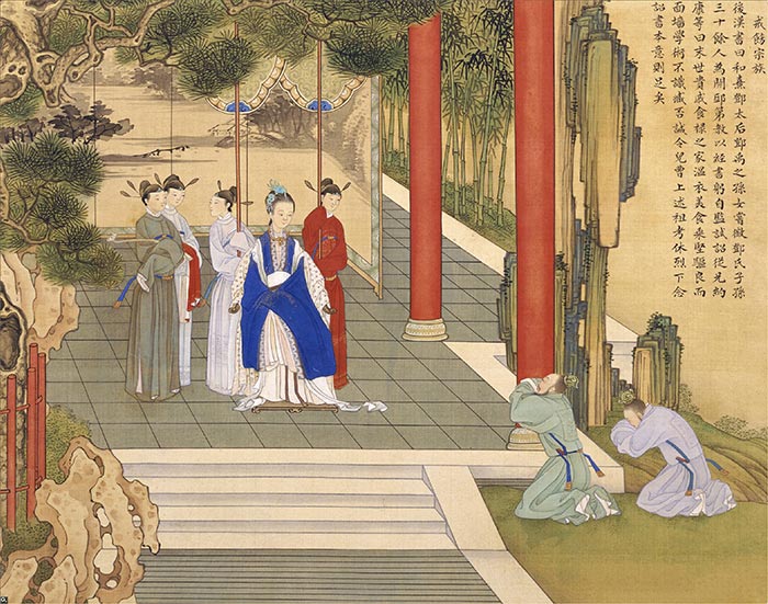 （清）焦秉贞《历朝贤后故事图册（十二开）——戒饬宗族》.jpg
