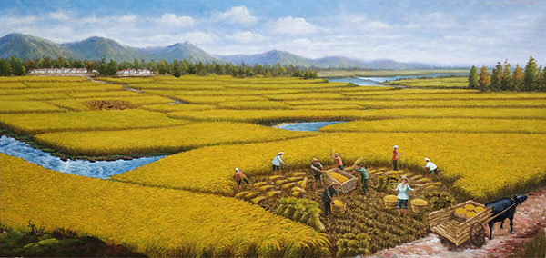 《收获》138x69cm 2020年.jpg