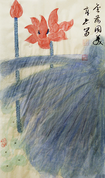 《雨荷·藕花深处》四尺斗方镜心.jpg