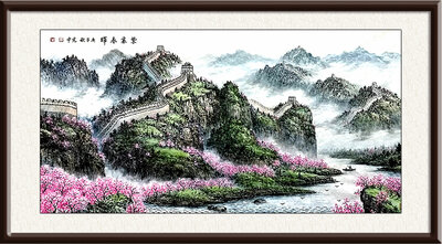《紫塞春晖》规格：185cmx90cm价格：6000每平尺.jpg