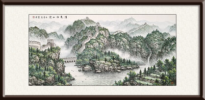 《浩气壮山河》规格：185cmx90cm 价格：6000每平尺.jpg