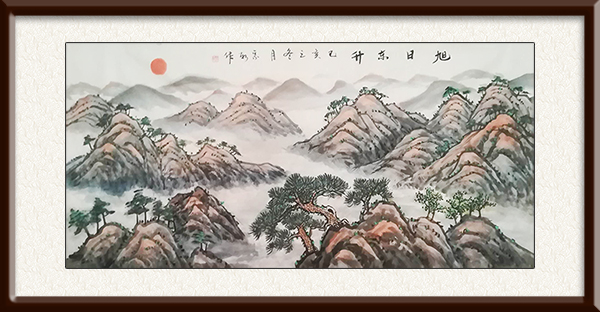李宗珂作品《旭日东升》价格：面议.jpg