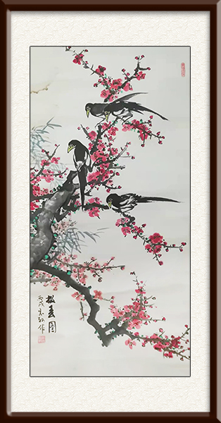 李宗珂作品《报春图》价格：面议.jpg