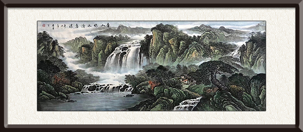 9李勇作品《青山绿水情意浓》售价：10000.jpg