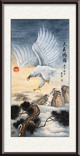 5李勇作品《大展宏图》 售价：5000.jpg