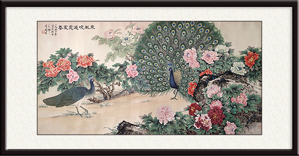 东风吹遍处处春 1993年 88x174厘米 每平尺10000元.jpg