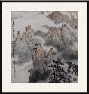 云涌群山 2006年 68x68厘米 每平尺1500元.jpg