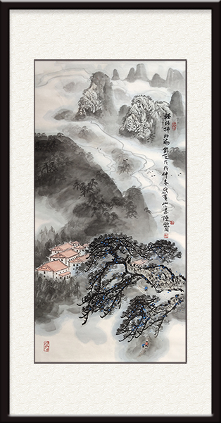 轻纱拂北海 2008年 68x136厘米 每平尺1500元.jpg