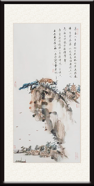 俞志华作品《清晨入古寺》 价格：面议.jpg