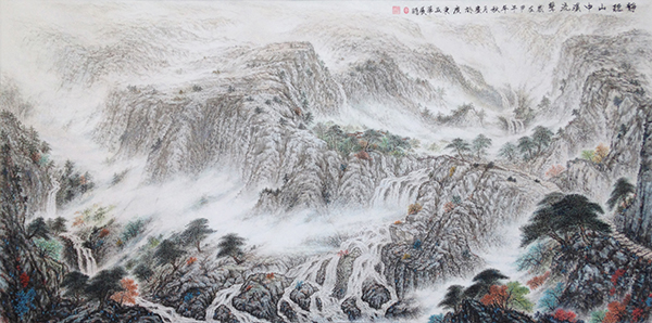 静听山中溪流声（133x67cm）.JPG