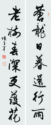 权希军 苍龙老树对联.jpg
