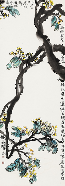 《故乡团城春色》132cmx40cm.jpg