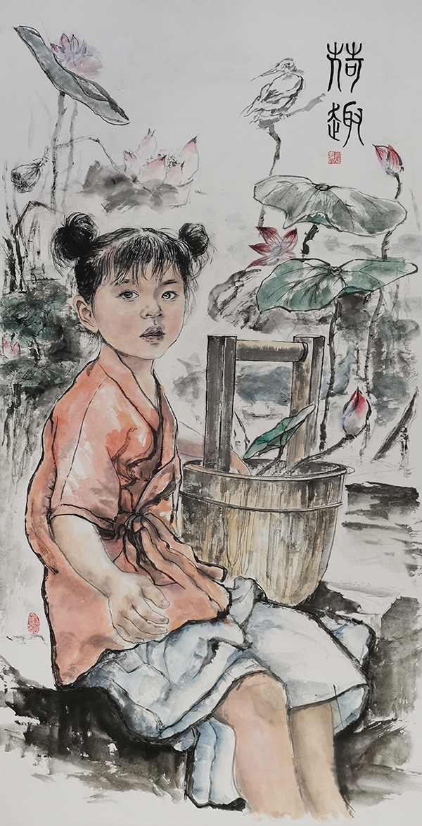 司徒惠霞作品《荷趣》.jpg