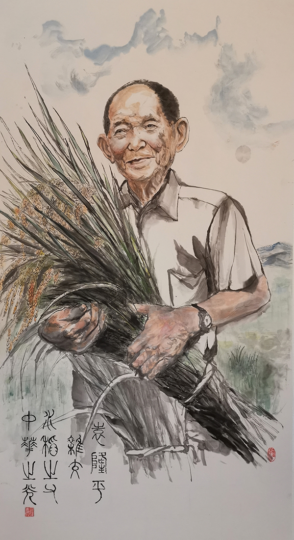 司徒惠霞作品《袁隆平》.jpg