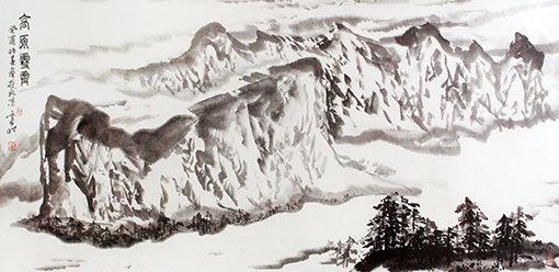 高原雪霁1993年68cmx136cm.jpg