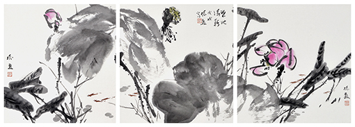 《碧池清影》40cmx120cm.jpg