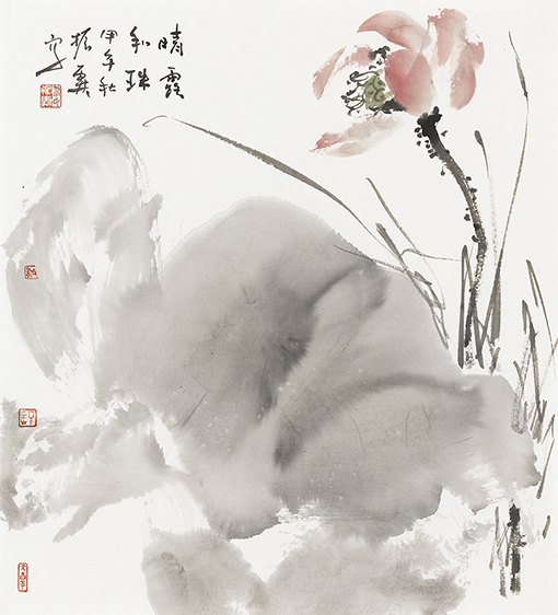 晴霞和露35X45CM.jpg
