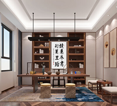 李峰老师书法作品《读万卷书行万里路》.jpg