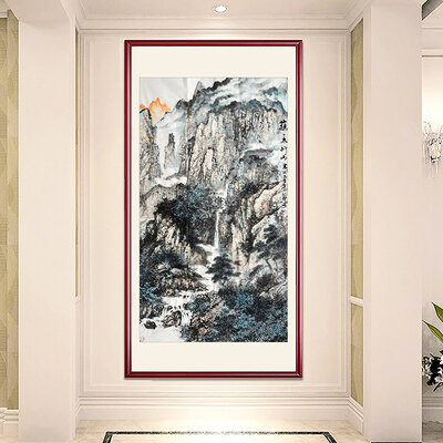 任纪成老师绘画作品《巍巍太行山》.jpg