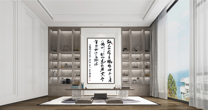 郑英瑞书法作品《鉴古悉今明事理，敬贤崇德识人情》.jpg