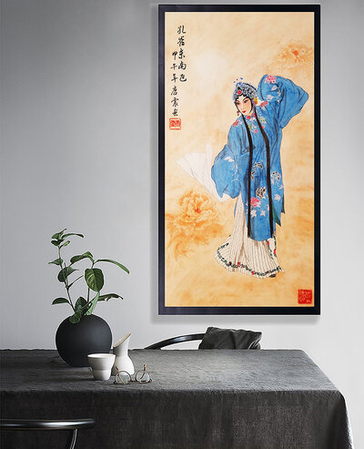 唐震老师绘画作品《孔雀东南飞》.jpg