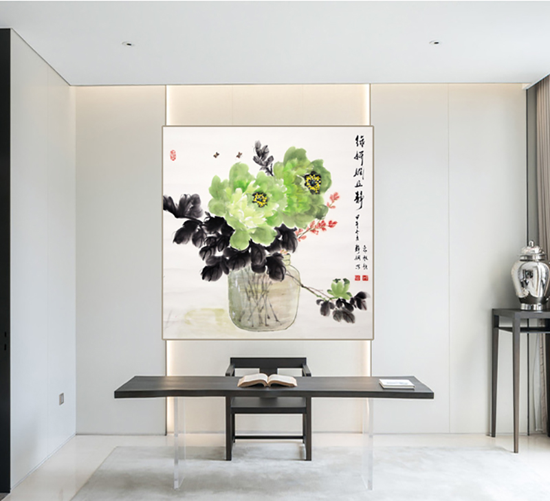 李静娴老师绘画作品《绿妍闲且静》.jpg