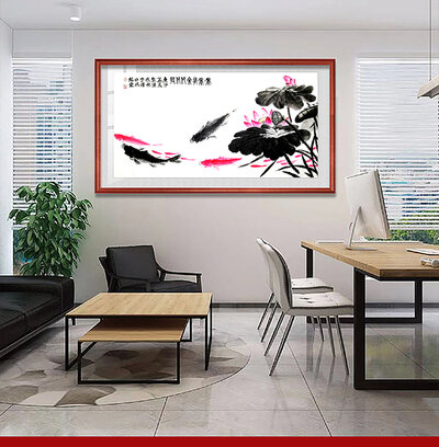 熊汉武老师绘画作品《年年有余代代发》.jpg