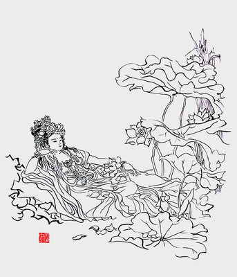 张彦中作品8《白描仕女图》.jpg