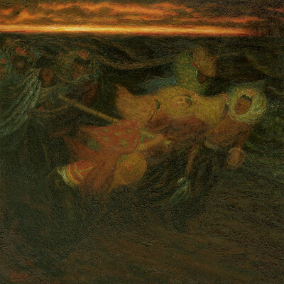 1、《崇武渔妇》91cm X 91cm  油画  洪瑞生 2002年 （中国美术馆收藏）.jpg