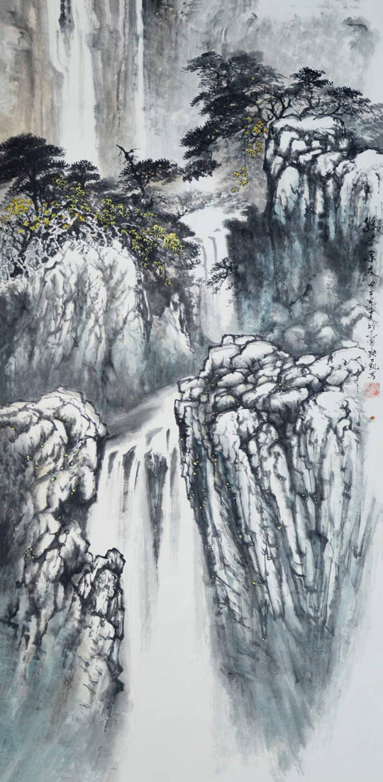 《幽谷深处》规格：138x69cm.jpg