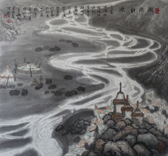 《澜沧江源》98x90cm-2019年.jpg