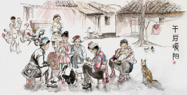 司徒惠霞《午后暖阳》.jpg