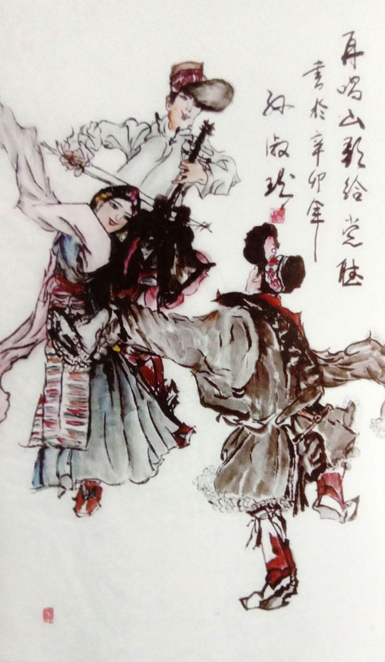 孙淑珍作品4《再唱山歌给党听》.jpg