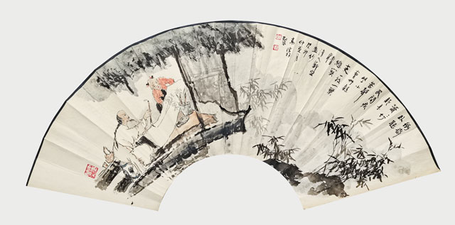 清人板桥诗意图.jpg