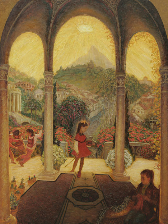 《冬日的鼓浪屿》160cm-X-122cm-油画--2015年-洪瑞生.jpg