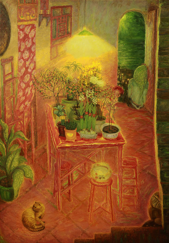 《渔家夜》149cmX104.jpg
