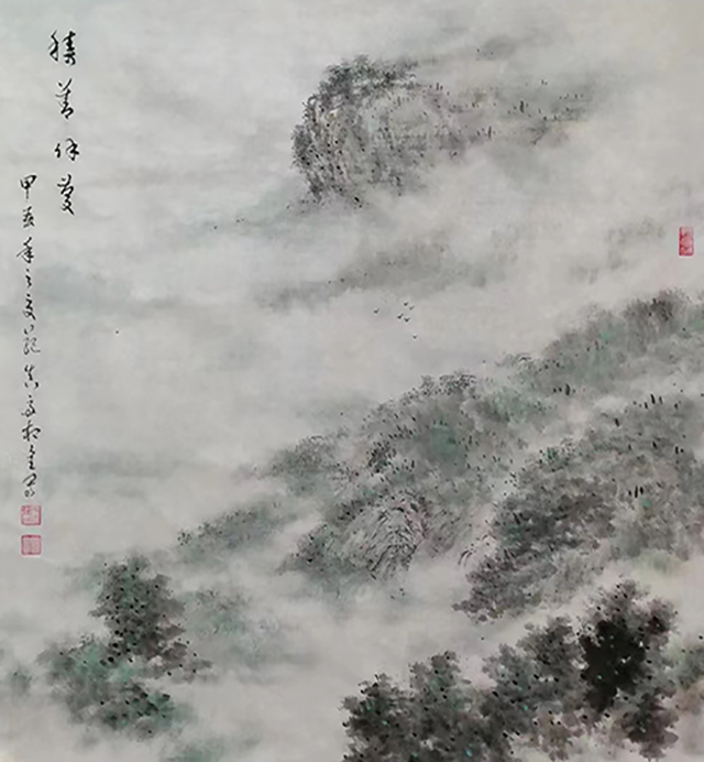 丁玉橙作品：《积善余庆》.jpg