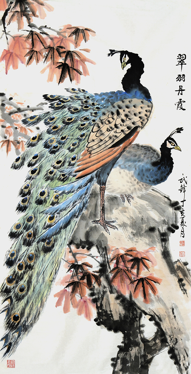 《翠羽丹霞》规格：四尺.jpg